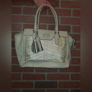 Coach Legacy Zebra Print Candace